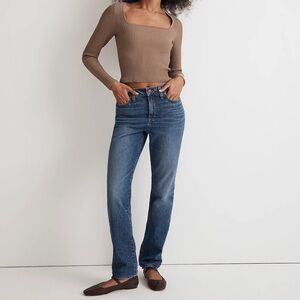 Madewell The Perfect Vintage Straight Jean Size 25 Tall